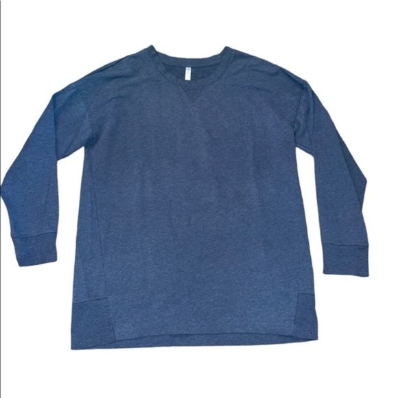 Gap Body Navy Blue Oversized Sweatshirt - Picture 6 of 8